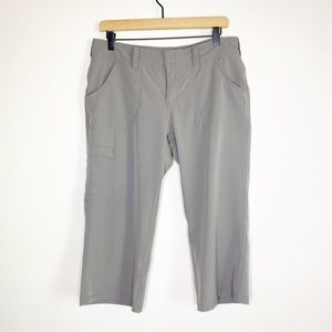 The North Face Crop Pants Hiking/Outdoor Gray Size 8